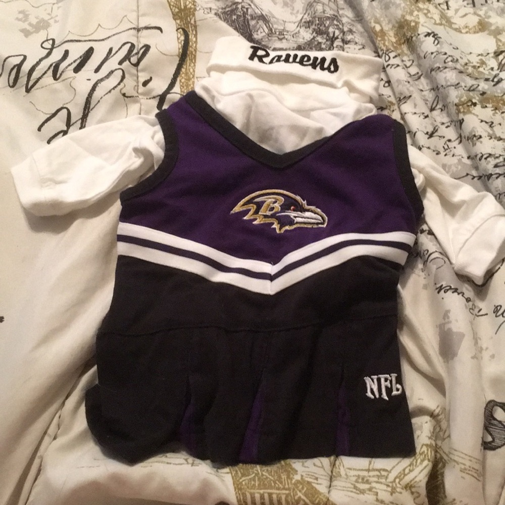 Baby girl ravens dress/onesies